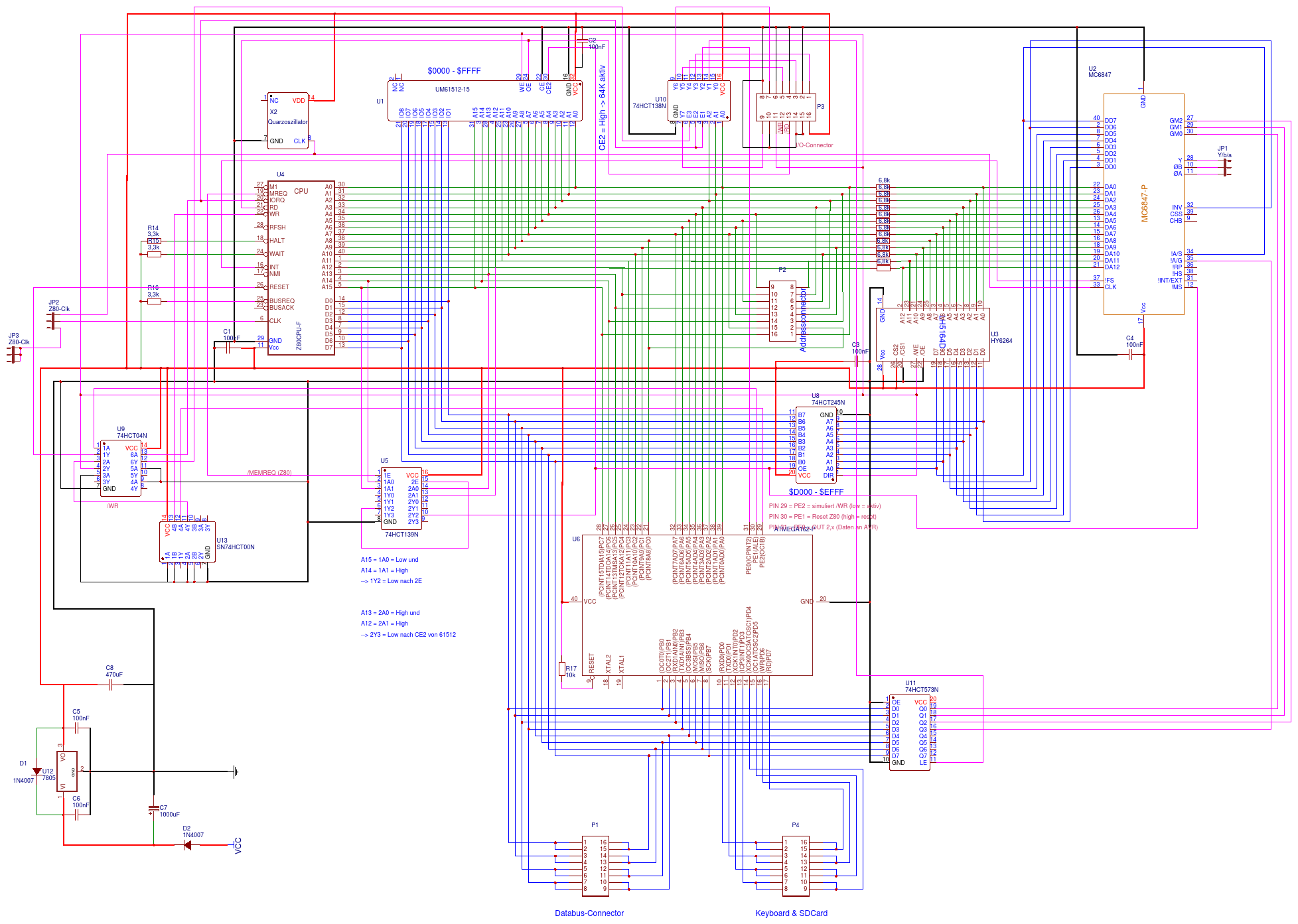 Z80Ardu mit Atmega162